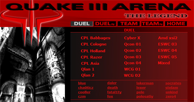 Quake III Arena - Лучшие Quake3 демки