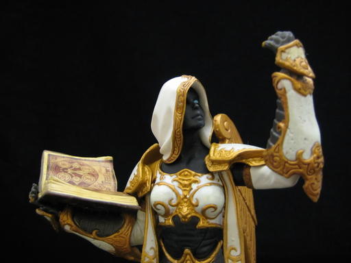 World of Warcraft - Draenei Paladin & Human Priestess - Фигурки крупным планом