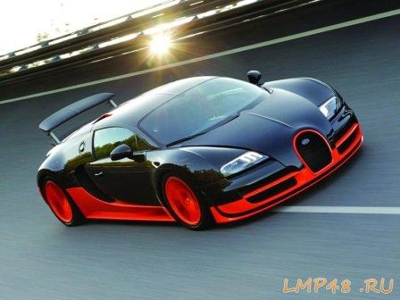 Bugatti Veyron побил рекорд скорости