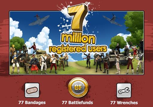 Battlefield Heroes - 7 миллионов игроков + Подарки