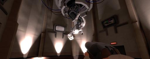 Team Fortress 2 - Aperture Science, GLaDOS и порталы в TF2