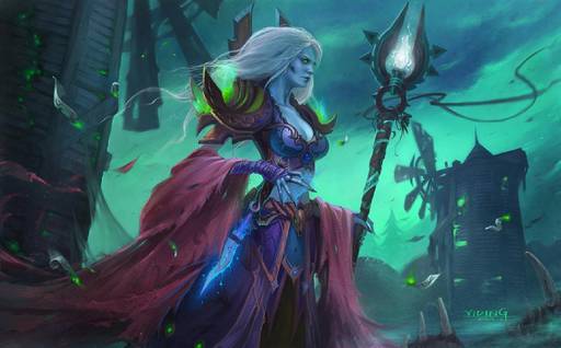 World of Warcraft - История Сильваны Ветрокрылой в мире World of Warcraft